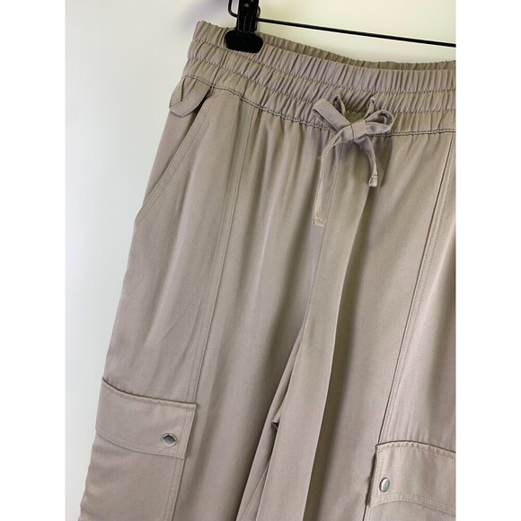Athleta Celestial High Rise Utility Pant Feather Drawstring 471984 Womens Small - Picture 3 of 16